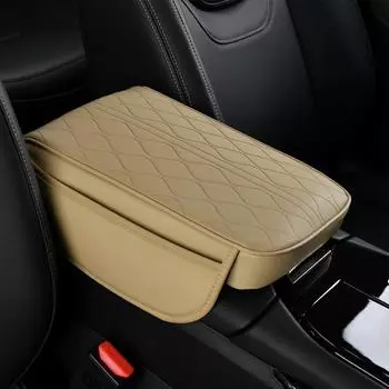 Подлокотник автомобиля Подушка подлокотника для автомобиля с карманами для хранения 2 в 1 Защитная накладка на сиденье с мягкой пеной с эффектом памяти Эргономичный