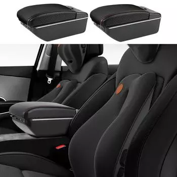 Подлокотник центральной консоли автомобиля, органайзер для подлокотника внедорожника, подлокотник, подставка для локтя, аксессуар для декора салона автомобиля, чехол для хранения подлокотника автомобиля