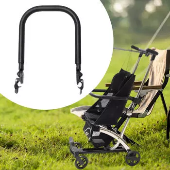 Подлокотник для детской коляски, передняя перекладина, универсальная ручка из искусственной кожи