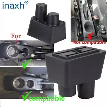 Подлокотник для Nissan Almera Для Nissan Almera Versa Подлокотник для автомобиля Ящик для хранения Ящик для пепельницы Украшения для ремонта Аксессуары