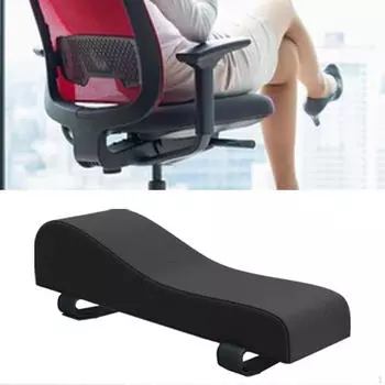 Подлокотник для офисного кресла, нескользящий чехол для поддержки локтя, игровые и офисные кресла чёрный