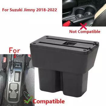 Подлокотник для Suzuki Jimny Для Jimny JB74 Автомобильный подлокотник Ящик 2018-2025 Детали для модернизации Ящик для хранения Детали интерьера Автомобильные аксессуары