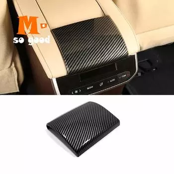 Подлокотник переднего сиденья автомобиля, панель, декоративная наклейка, накладка из карбона для Toyota Highlander 2022, интерьер Armrest Switch