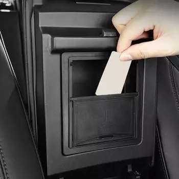Подлокотник скрытый ящик для хранения для Tesla Model 3 / Y 2016-2021 центральная консоль органайзер лоток аксессуары для салона автомобиля CHINA
