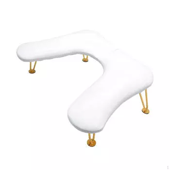 Подлокотник в форме буквы U, подлокотник для маникюра, нескользящие аксессуары для нейл-арта, подушка для подлокотника