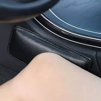 Подлокотники для ног из искусственной кожи, подлокотники для автомобильных дверей, подлокотники с центральным управлением, мягкие подушки для поддержки коленей и бедер в салоне автомобиля