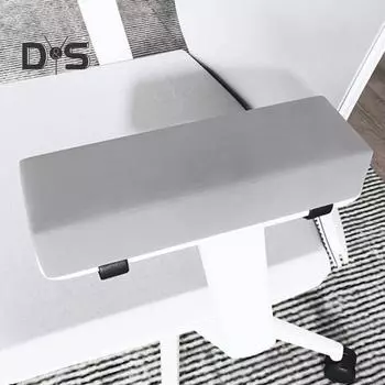 Подлокотники с эффектом памяти для офисного игрового кресла, максимальный комфорт, поддержка с регулируемым ремешком, эргономичный дизайн, нескользящее дно, облегчение боли, один размер 2pcs чёрный