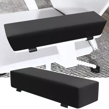 Подлокотники с эффектом памяти для офисного кресла, игровые подушки, максимальный комфорт, поддержка 2pcs чёрный