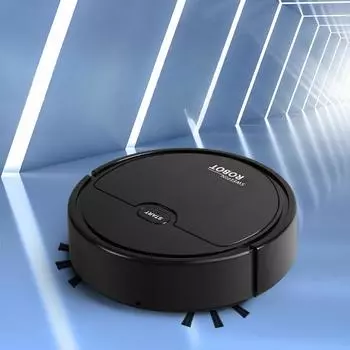 Подметальная машина Бытовая автоматическая подметальная машина Умная уборочная машина «три в одном» Ленивый пылесос белый
