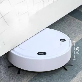 Подметальная машина, бытовое автоматическое сканирование и всасывание, швабра, лампа, распыление, увлажнение, пылесос «пять в одном»