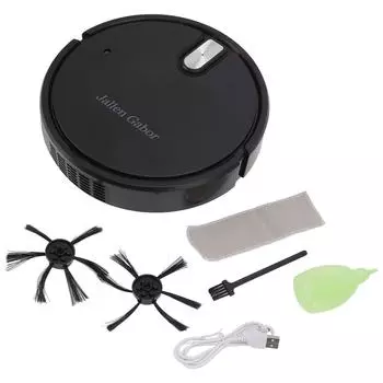 Подметальный робот 5 в 1 Подметальная машина USB зарядка Распыление Увлажнение Многофункциональный