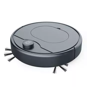 Подметальный робот, Бытовая чистящая машина «три в одном», Перезаряжаемый умный пылесос, Мелкая бытовая техника белый