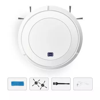 Подметальный робот, полностью автоматическая домашняя мини-машина для уборки, перезаряжаемый через USB умный пылесос