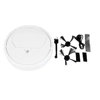 Подметальный робот, сильная мощность всасывания, 1500 мАч, время работы 60 минут, автоматический пылесос для пыли и мусора