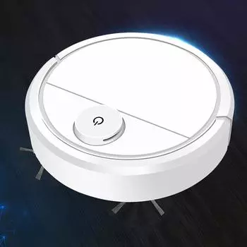 Подметальный робот, Умная подметальная машина, Универсальная машина для подметания, всасывания и мытья полов, Пылесос, Мелкая бытовая техника High configuration белый