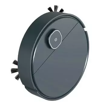 Подметание и мытье полов Робот-пылесос Сухая и влажная уборка Перезаряжаемый робот Бытовая техника с увлажнением белый