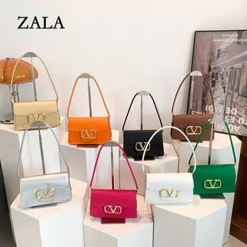 Подмышечная ретро-сумка женская новая Сумки модная сумка через плечо модная маленькая квадратная сумка текстура портативная подмышечная сумка чёрный