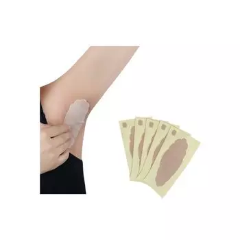 Подмышечные подушечки от пота для подмышек, широкие мужские подушечки, подушечки прямого нанесения, женские подушечки, наклейки, устойчивые к поту, (10 кусочков)
