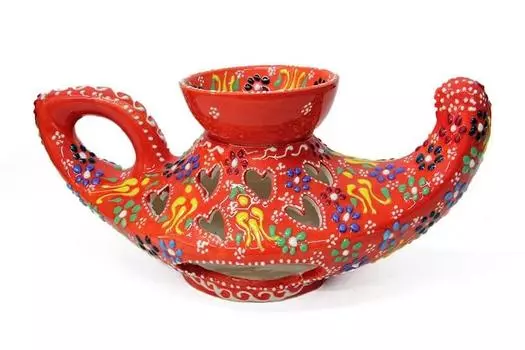 Поднос для благовоний Плитка с лампой Аллаадина