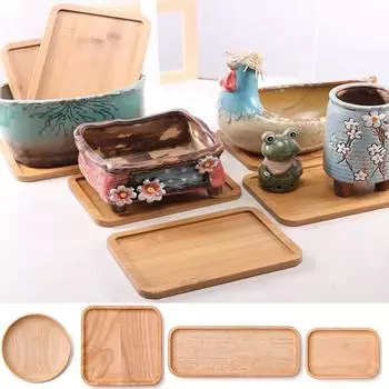 Поднос для декора деревянных блюд Японская столовая посуда Тарелка из цельного дерева Фрукты и барбекю в отеле Деревянная обеденная тарелка Резиновый деревянный поднос