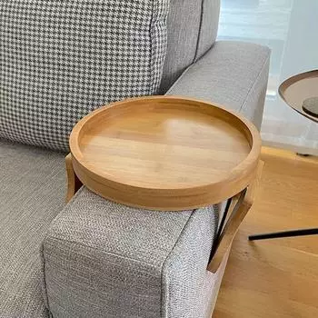 Поднос для дивана, подлокотник, органайзер, держатель для чашки, поднос с зажимом, держатель для дивана, кресла, для телевизора, пульт дистанционного управления, мобильный телефон, кофейная закуска