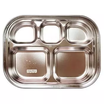 Поднос для еды Fisher Price, 5 предметов, 1 предмет, Популярные корейские товары для родителей