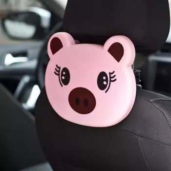 Поднос для еды в автомобиле. Компактный мультяшный дизайн, удобный для точной установки. Износостойкое хранение. коричневый