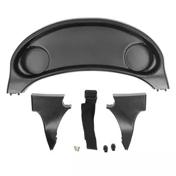 Поднос для еды в коляску, держатель для стакана в коляску, быстрая установка, крепление для подноса в коляску для малышей