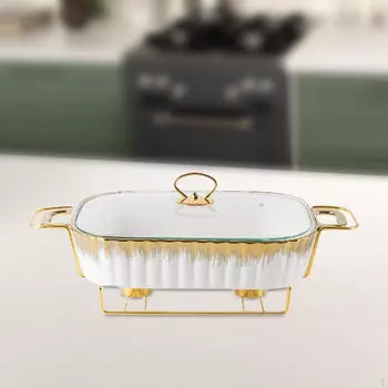 Поднос для фуршета Chafer Сервировочная запеканка на день рождения чёрный