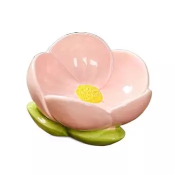 Поднос для хранения цветов тюльпанов ручной работы, декоративный органайзер для украшений, держатель, для женщин розовый