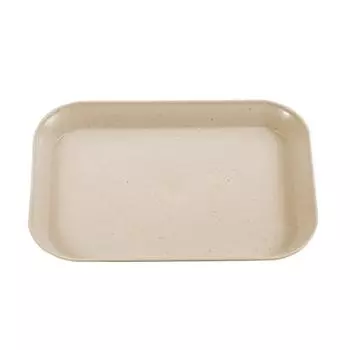 Поднос для хранения пшеничной соломы цвета конфет, тарелка для фруктов, закусок, настольный поднос для хранения всякой всячины, маленькая квадратная пластиковая тарелка, декоративные подносы фиолетовый