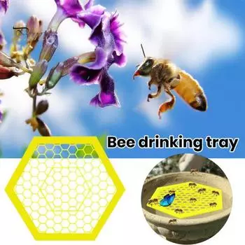 Поднос для пчел, красочная поилка для насекомых, водяные станции для бабочек, чашки для сбора пчелиной воды, плавающий остров для жаждущих опылителей, пчелиная ванна зелёный
