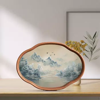 Поднос для подачи чая для стильного домашнего развлечения Small