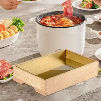 Поднос для подачи охлажденной еды на мероприятия и встречи Square S