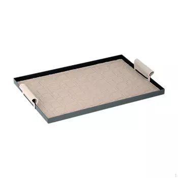 Поднос для сбора вещей, дисплей для туалетного столика, портативный держатель для ювелирных изделий, сервировка для стойки, домашняя столовая белый