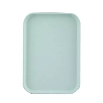 Поднос для сервировки кухни из пшеничной соломы, прямоугольный, в скандинавском стиле, для кексов, фруктов, закусок, чая, поднос для дома S (Approx. 25x17cm / 9.8x6.7in) светло-зеленый