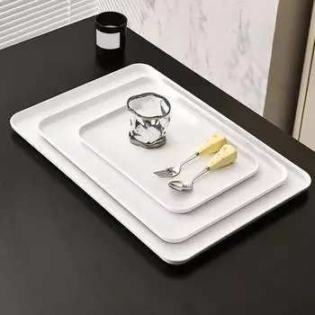 Поднос для сервировки, прямоугольные подносы для овощей и фруктов для закусок, десертов, печенья, сыра S
