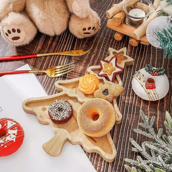 Поднос для сервировки рождественской елки, праздничные закуски, настольные украшения, инновационное дерево