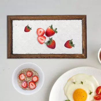 Поднос для сервировки в японском стиле, тарелка для фруктового десерта для закусок на столешнице для вечеринок White 22.6x22.6cm