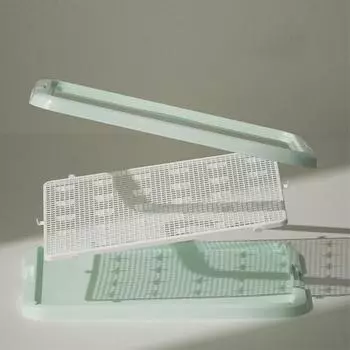 Поднос для туалета для собак, моющийся держатель для щенков, съемный сетчатый лоток для обучения туалету для маленьких, средних и больших собак