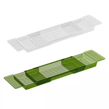 Поднос для ванной комнаты, выдвижной полый контейнер для хранения телефона, принадлежности для ванной комнаты, общежития, кухни, губки, полотенца