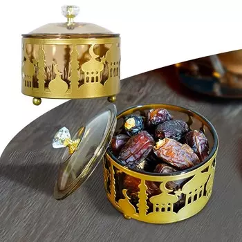 Поднос для закусок и конфет с крышкой, контейнеры для еды, чтобы хранить орехи, сухофрукты, закуски, переносная сервировочная тарелка, контейнер для хранения еды, сосуд, инструмент