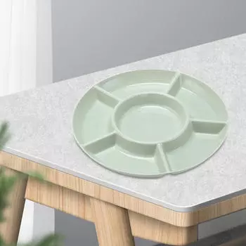 Поднос для закусок, разделенный на подносы, поднос для еды, ореховые конфеты для сладостей фруктовый год бежевый