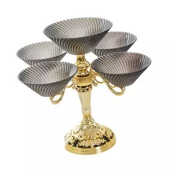 Поднос для закусок вращающийся в европейском стиле поднос для закусок десертная тарелка для офиса кафе домашнего хозяйства свадьбы отеля