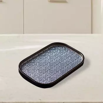 Поднос для журнального столика, деревянный сервировочный шкаф, органайзеры для фруктов, закусок, деревянные подносы для еды 33x23x2.4cm