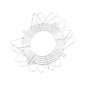 Поднос из нержавеющей стали, жаропрочная подставка для слива масла, пароварка, полка для сковороды, подставка для варки на пару 38cm
