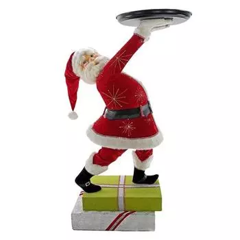 Поднос Клауса создать праздничную атмосферу закуски, украшение из смолы, стойка, орнамент, семья, друзья