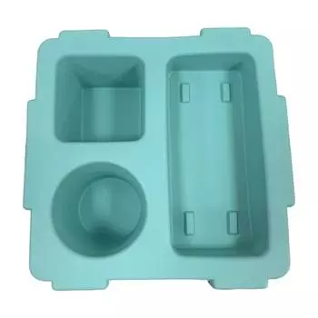 Поднос-контейнер для закусок с подстаканником, большой вместимости, с несколькими отделениями, легко устанавливаемая полка для хранения для сумки Bogg