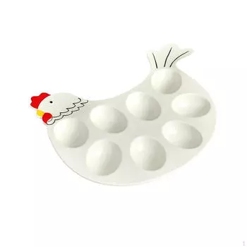 Поднос с фаршированными яйцами, пасхальный контейнер, суши-хранитель, сервировка сыра