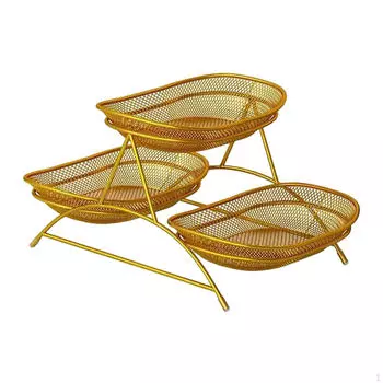 Поднос с фруктами, сервировочная тарелка, закуска для свадьбы, дома, кухни, рабочего стола чёрный